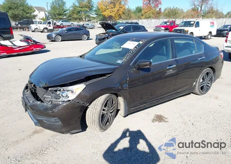 2017 Honda Accord Sport z USA, uszkodzony, nr VIN 1HGCR2F57HA129264